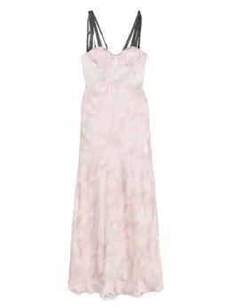 PINKO: Атласное платье 