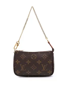 Louis Vuitton Pre-Owned: Коричневая сумка 