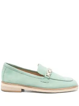 Casadei: Зелёные лоферы 