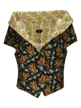 ETRO: Жаккардовый топ 