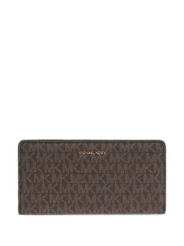 Michael Michael Kors: Коричневый кошелёк 