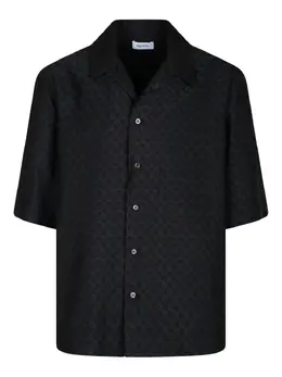 Alexander McQueen: Жаккардовая рубашка  Skull