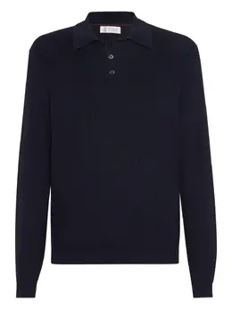 Brunello Cucinelli: Синее поло 