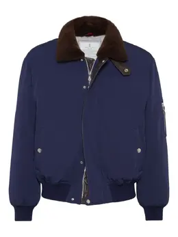 Brunello Cucinelli: Голубая куртка 