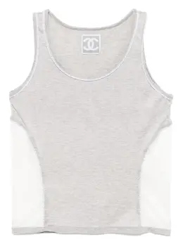 CHANEL Pre-Owned: Светлый топ 