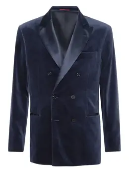 Brunello Cucinelli: Голубые пиджаки 