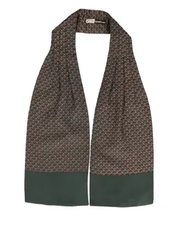 Hermès Pre-Owned: Зелёный шарф 
