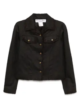 Christian Dior Pre-Owned: Тёмная куртка 