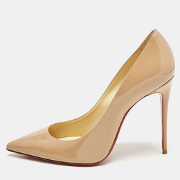Christian Louboutin: Бежевые туфли 