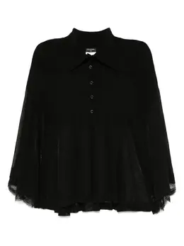 CHANEL Pre-Owned: Чёрный топ 