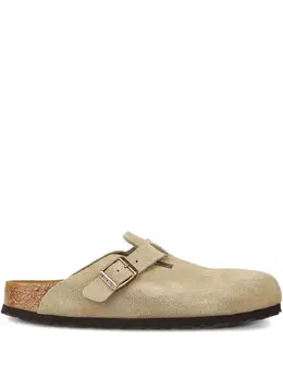 Birkenstock: Бежевые сабо  Boston