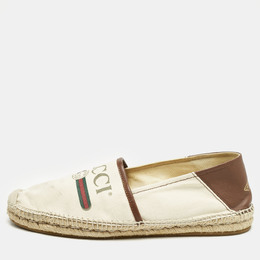 Gucci: Белые мокасины 