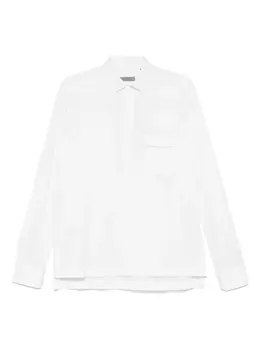 Corneliani: Белая рубашка 