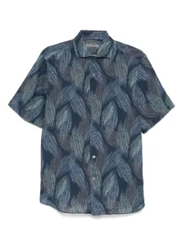Corneliani: Льняная рубашка 