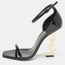 Saint Laurent Paris: Чёрные сандалии  Opyum
