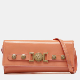 Versace: Розовый кошелёк  Medusa