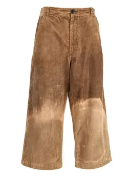 Comme Des Garçons Pre-Owned: Бежевые брюки 