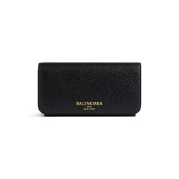 Balenciaga: Чёрный кошелёк  Cash