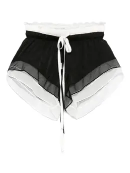 Ann Demeulemeester: Бархатные шорты 