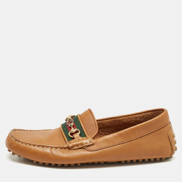 Gucci: Коричневые туфли  Horsebit