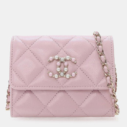 Chanel: Розовый картхолдер 