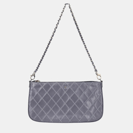 Chanel: Серый кошелёк 