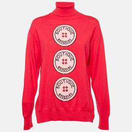 Boutique Moschino: Розовый свитер 