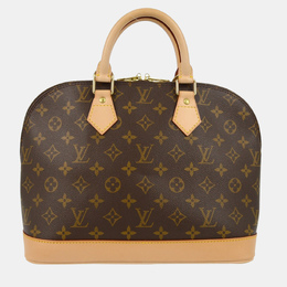 Louis Vuitton: Коричневая сумка 