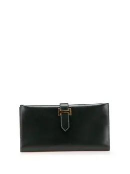 Hermès Pre-Owned: Зелёный кошелёк 