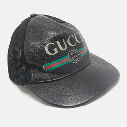 Gucci: Чёрная кепка 