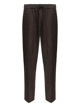 MM6 Maison Margiela: Коричневые брюки 