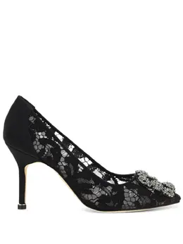 Manolo Blahnik: Чёрные туфли  Hangisi