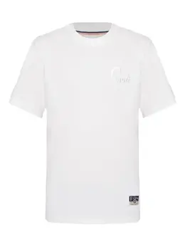EVISU: Белая футболка 