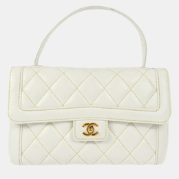 Chanel: Белая сумка 