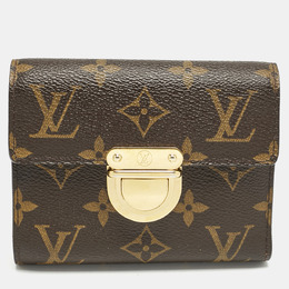 Louis Vuitton: Коричневый кошелёк 