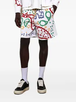RHUDE: Белые шорты 