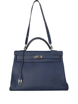 Hermès Pre-Owned: Синяя сумка 