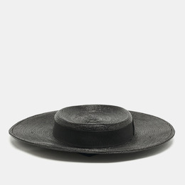 Saint Laurent Paris: Чёрная шляпа 