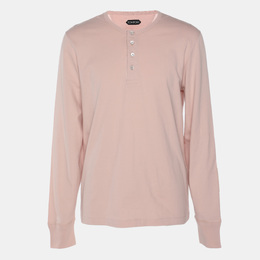 Tom Ford: Розовая футболка  Henley