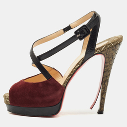 Christian Louboutin: Многоцветные сандалии 