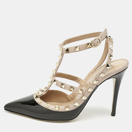 Valentino: Чёрные туфли  Rockstud