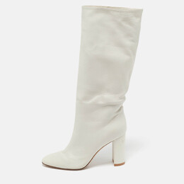 Gianvito Rossi: Белые ботинки 