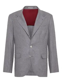 Brunello Cucinelli: Пиджаки из фланели 