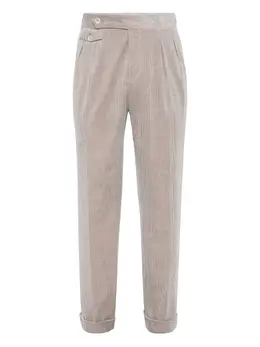 Brunello Cucinelli: Бежевые брюки 