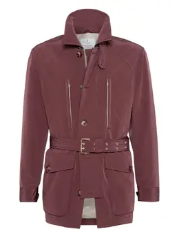 Brunello Cucinelli: Бордовая куртка 