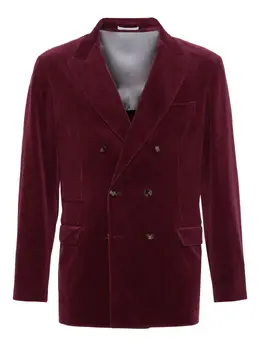 Brunello Cucinelli: Бордовые пиджаки 