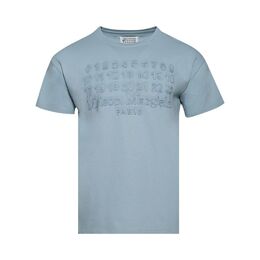 Maison Margiela: Голубая футболка 
