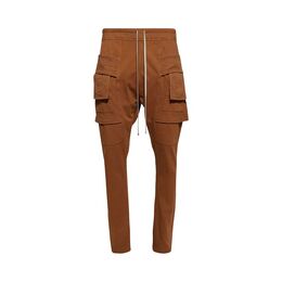 Rick Owens Drkshdw: Оранжевые брюки  Creatch