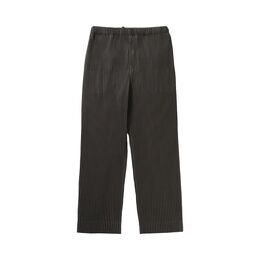 Homme Plissé Issey Miyake: Серые брюки 