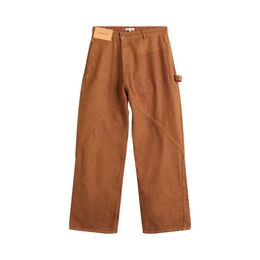 JW Anderson: Коричневые джинсы 